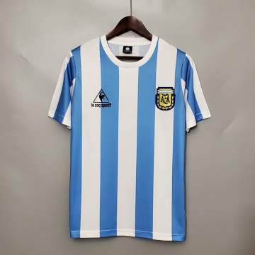 Retro 86 Argentina Home Maradona 10
