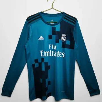 Real Madrid Long Sleeve 17/18 Third Kit