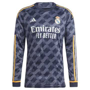 Real Madrid 23/24 Bellingham Away Long Sleeve Kit