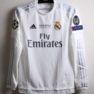 2016 Final Champions League Real Madrid Ronaldo 7 Long Sleeve