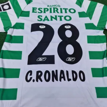 Sporting CP Ronaldo 01/03 Home Kit